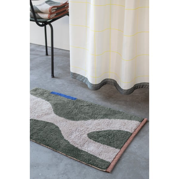 Tumeroheline pestav puuvillane vaip 50x80 cm Figura - Mette Ditmer Denmark-image-1