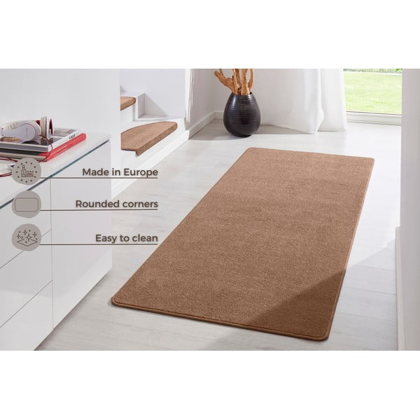 Pruun koridorivaip 80x200 cm Fancy – Hanse Home-image-4