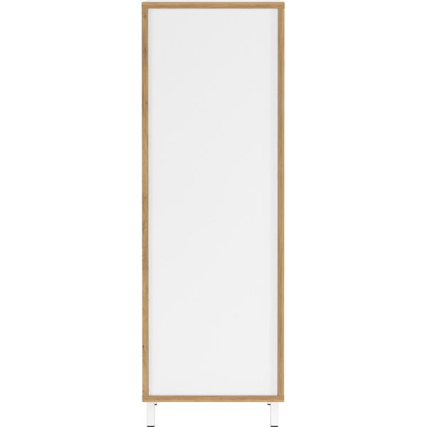 Valge kõrge/kitsas vannitoakapp 39x120 cm Topeka - Germania