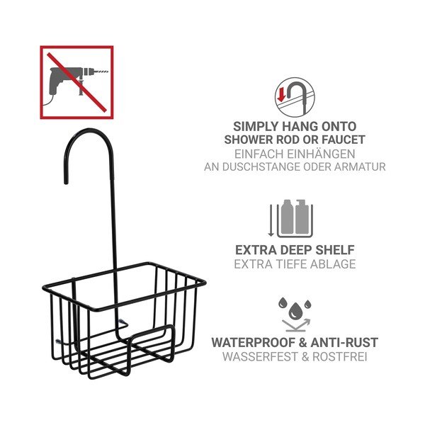 Roostevabast terasest must rippuv vannitoariiul Milito - Wenko-image-4