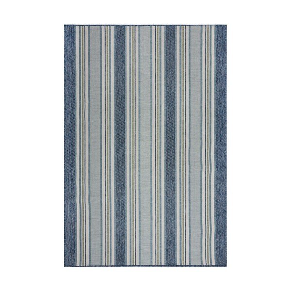 Roheline-sinine sise- ja välisvaip 120x170 cm Roma Stripe - Flair Rugs