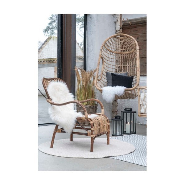 Beež vaip, ø 120 cm Menorca - House Nordic-image-2