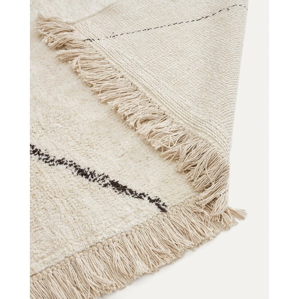 Kreem vaip 160x230 cm Mijas - Kave Home-image-4