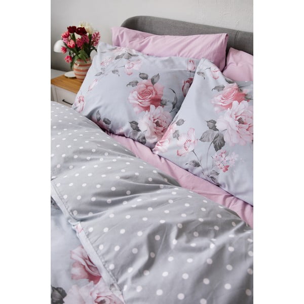 Hall puuvillane voodipesu kaheinimesevoodile , 200 x 220 cm Belle - Bonami Selection-image-4