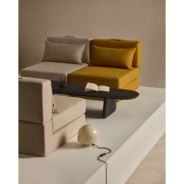 Sinepivärvi lamamistool Arty - Kave Home-image-1