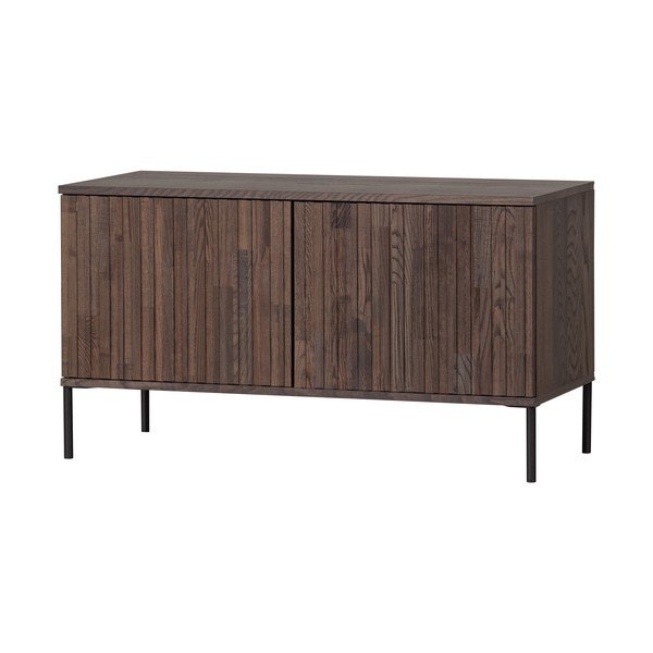 Pruun TV-alus 100x56 cm Gravure - WOOOD-image-2