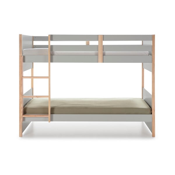 Hall laste narva jalaga kahekorruseline voodi , 90 x 190 cm Kiara - Marckeric-image-3