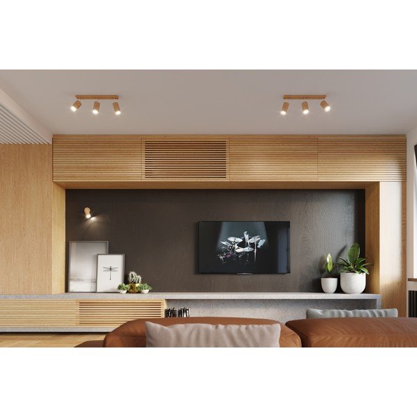 Puidust seinalamp Ludwik - Sollux-image-3