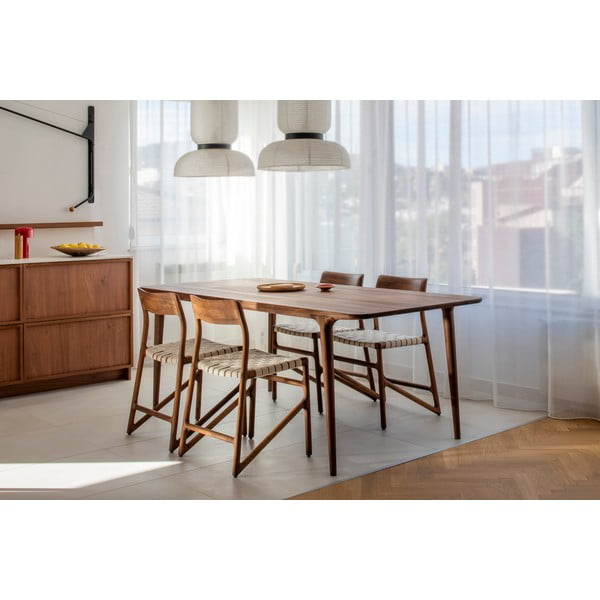 Must-pruun söögitool Fawn - Gazzda-image-2