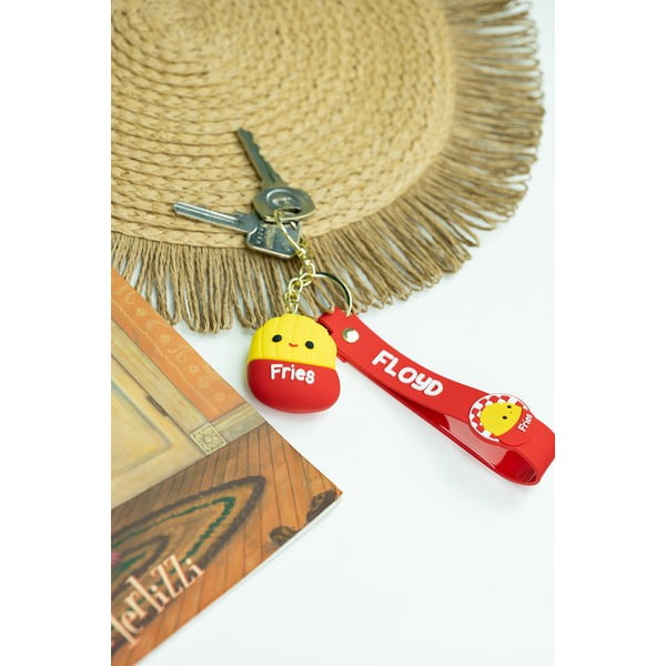 Punane võtmehoidja Fizz Floyd - SQUISHMALLOWS-image-1