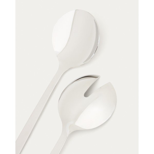 Roostevabast terasest salatiriistad 2 tk Nirela - Kave Home-image-3