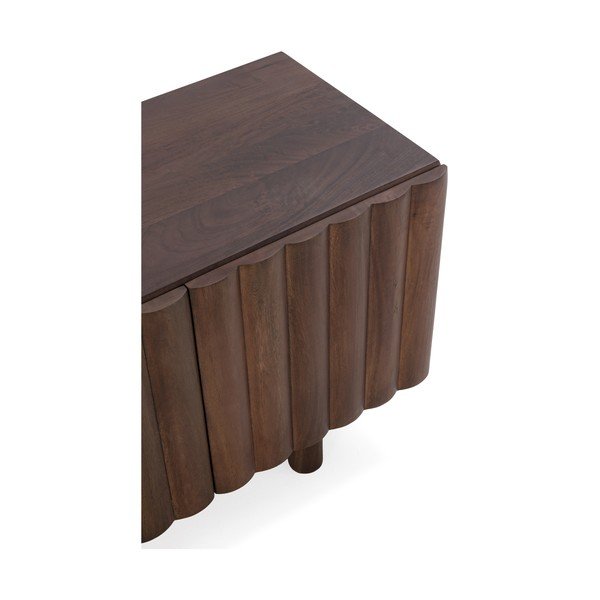 Pruun mangopuidust telekaalus 160x55x40 cm Tamira - MOME-image-3