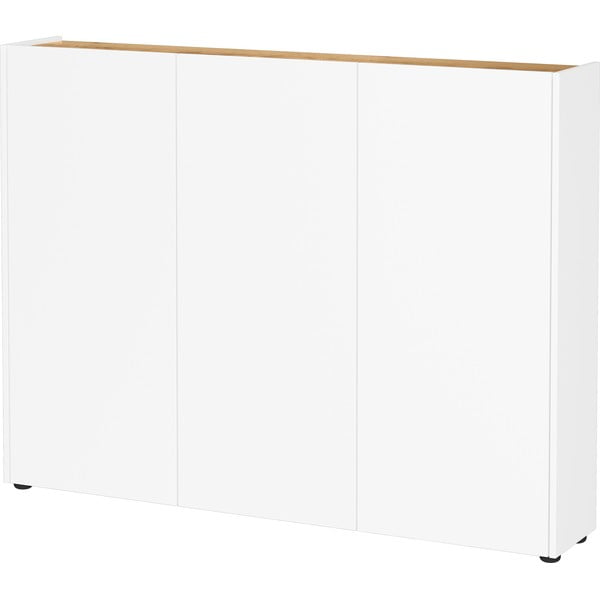 Valge tammespoonist jalatsikapp 138x105x25 cm Libbiano - Germania