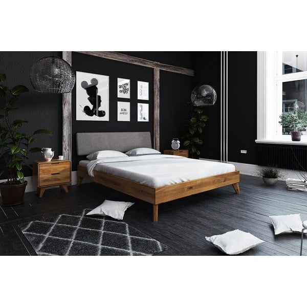 Tammepuust kaheinimesevoodi 140x200 cm Greg 3 - The Beds-image-3