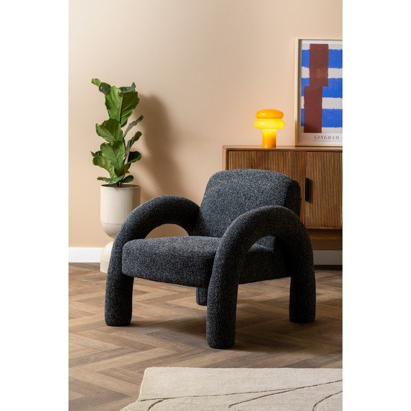 Ookerkollane klaasist laualamp (kõrgus 24 cm) Incesante - Leitmotiv-image-3