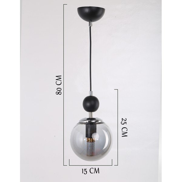 Must rippvalgusti ø 15 cm Marble - Squid Lighting-image-2