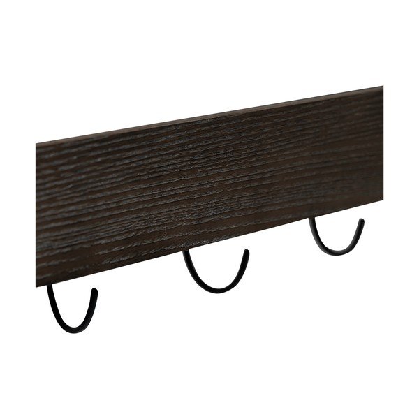 Seinariiul tuhapuust tumeda naturaalse värvi ja riiuliga 120 cm Protopia - DAN-FORM Denmark-image-3