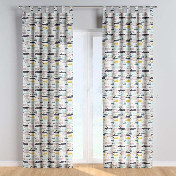 Laste kardin 260x130 cm Magic Collection - Yellow Tipi-image-1