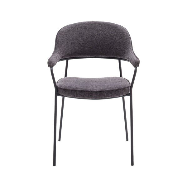 Tumehall söögitool käetugedega Kindersley - Unique Furniture-image-1