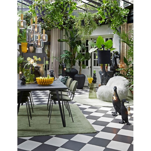 Ümmargune klaasist hoiulaud ø 30 cm Dakwa - Light & Living-image-1