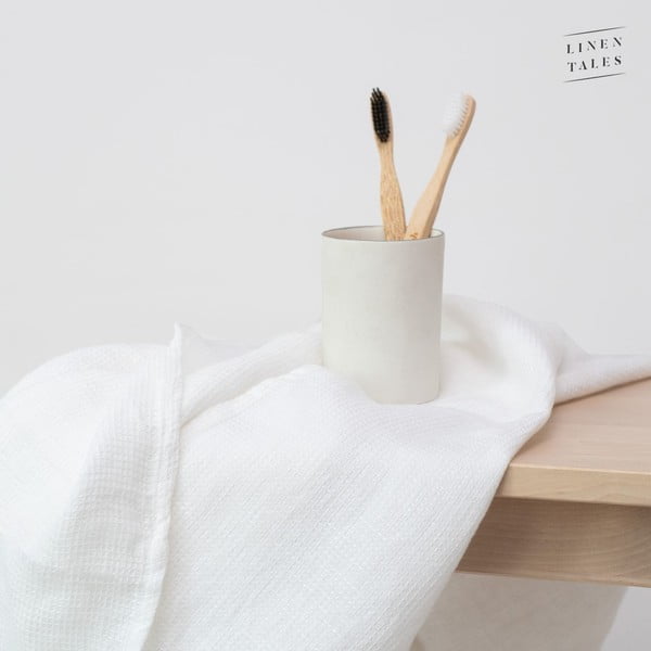 Valge linane rätik 125x75 cm - Linen Tales-image-2