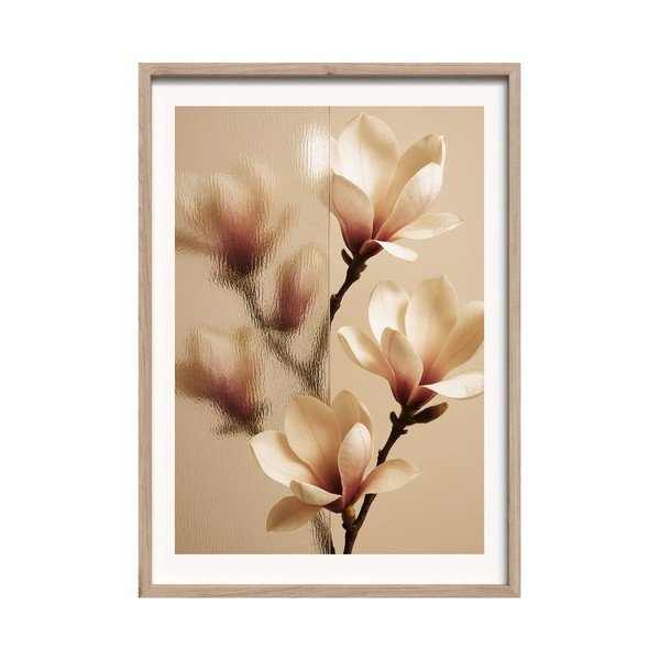 Trükitud pilt raamiga 50x70 cm Soft Magnolia - Styler