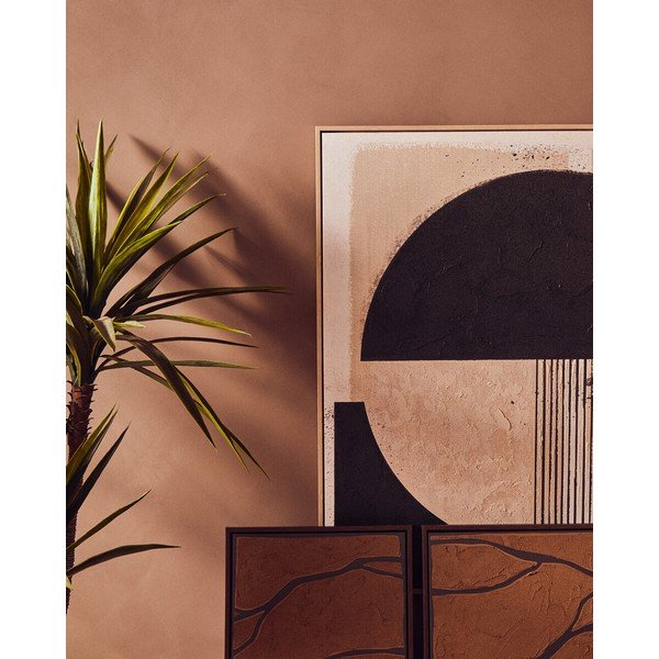 Raamitud/lõuendile maal 103x103 cm Astratto - Premier Housewares-image-4