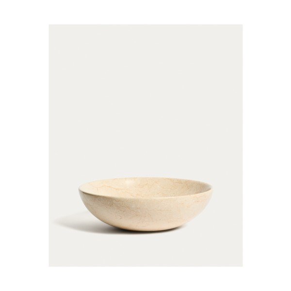 Beež kivist ümmargune kraanikauss ø 40 cm Darnen - Kave Home