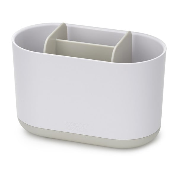 Valge plastikust tass hambaharjade jaoks Duo - Joseph Joseph-image-3