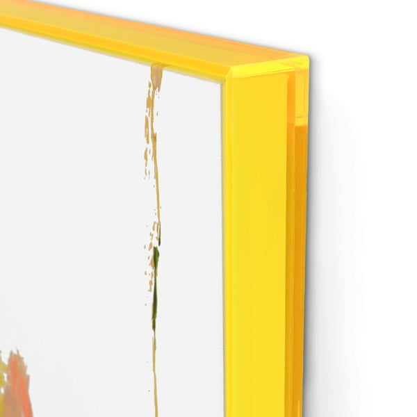 Maal 102x102 cm Confidential Yellow - Malerifabrikken-image-2