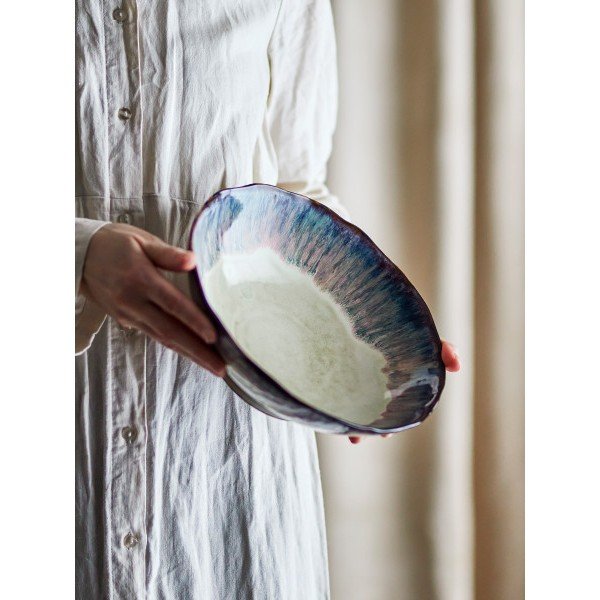 Beež keraamiline kauss ø 24 cm Imogen - Bloomingville-image-1