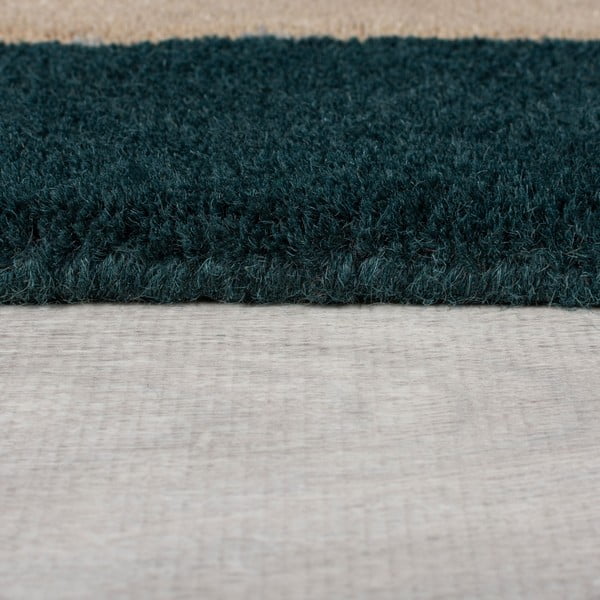 Tumeroheline käsitsi kootud villane vaip 120x180 cm Labyrinth Shaped - Flair Rugs-image-4