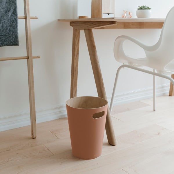 Puidust prügikast 7,5 l Woodrow - Umbra-image-1