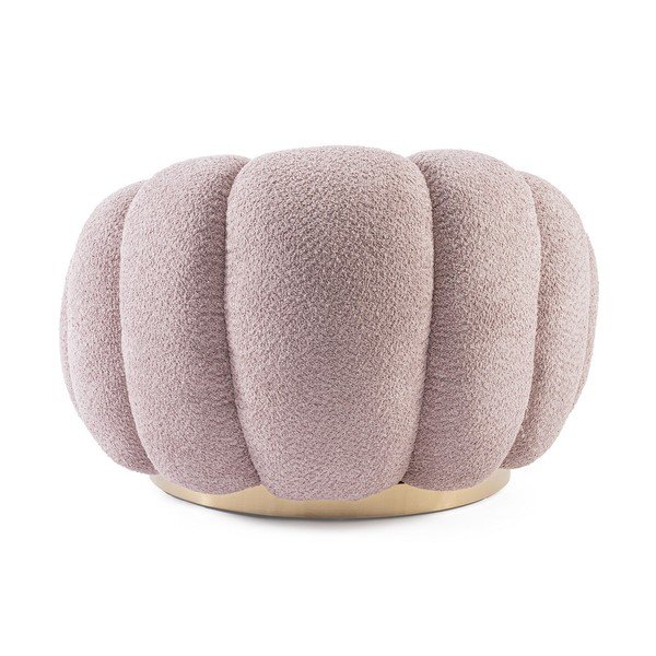 Roosa pöördtool buklee kangast Florel - Bizzotto-image-4