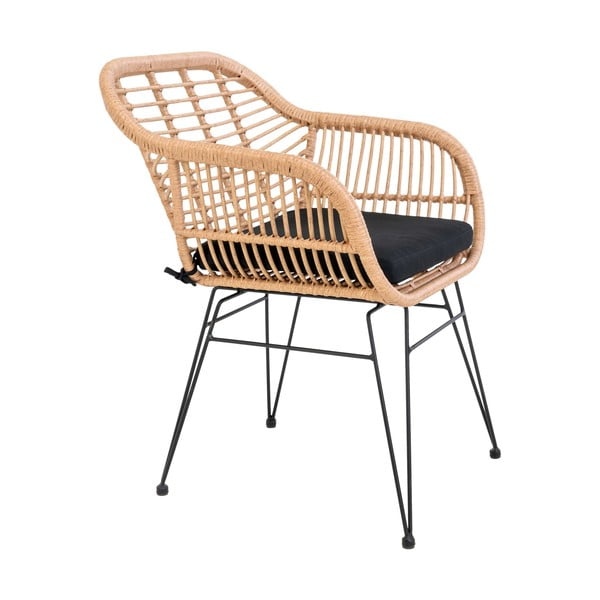 2 kunstlikust rotangist aiatoolist koosnev komplekt Trieste - House Nordic-image-3