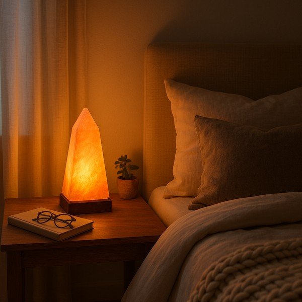 Oranž soolalamp (kõrgus 28 cm) Nepal - Premier Housewares-image-2