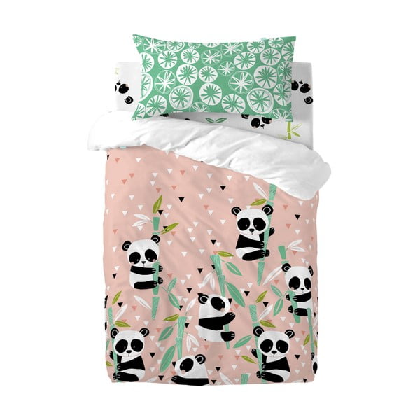 Puuvillane lap Panda, 60 x 120 cm. Panda Garden - Moshi Moshi-image-3