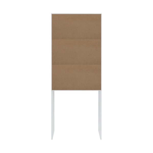 Valge/puiduvärvi tammespooniga vannitoakapp  64x177 cm Wave – TemaHome-image-4