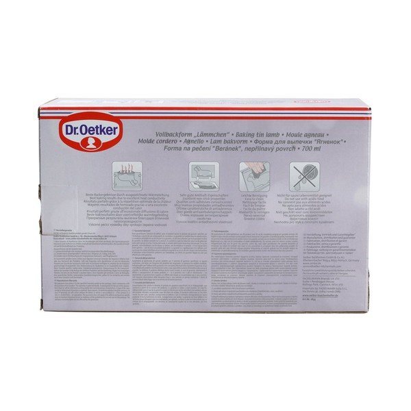 Lihavõttepühade lamba terasest küpsetusvorm, 700 ml - Dr. Oetker-image-3