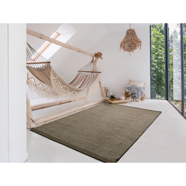 Pruun villane vaip Kiran Liso, 160 x 230 cm - Universal-image-1