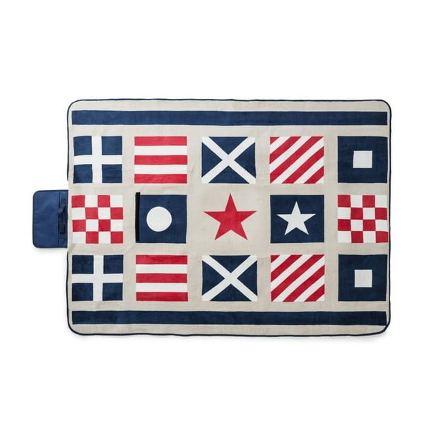 Pikniková deka Sagaform Navy