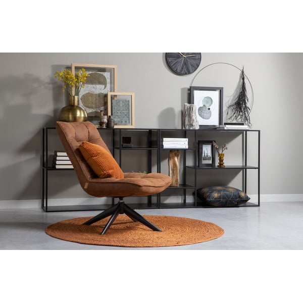 Pruun džuudist vaip, ø 150 cm Ross - WOOOD-image-1