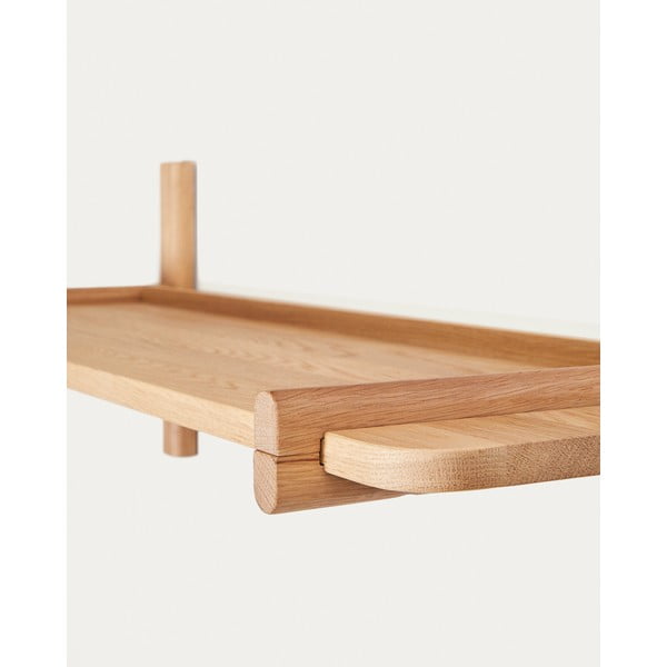 Tammepuidust moodulriiul naturaalses värvitoonis 110x28 cm Sitra - Kave Home-image-3