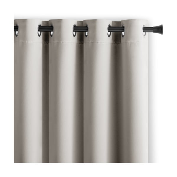 Beež pimendav kardin 140 × 270 cm Eyelets – Restilo