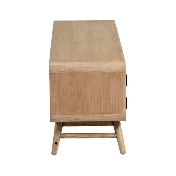 Helepruun mindi täispuidust telerilaud, 150x50 cm Nalu - Kave Home-image-3