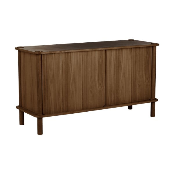 Pruun tammepuidust lükandustega kummut 135x73,5x48 cm Italic - UMAGE-image-3