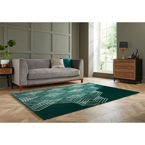 Roheline villane vaip , 160 x 230 cm Diamonds - Flair Rugs-image-4