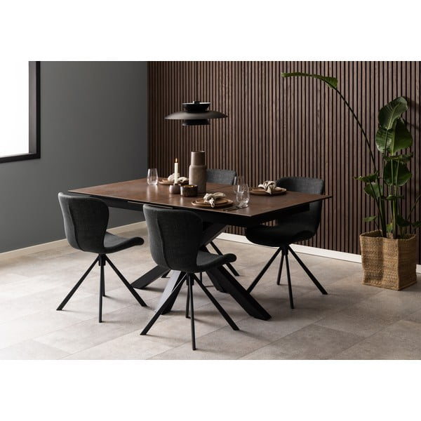 Tumehallid söögitoolid 2tk komplektis Batilda - Actona-image-2