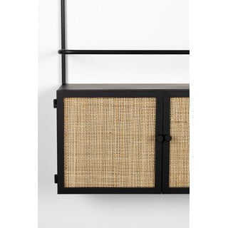 Must rotangist veiniriiul 18x100 cm Guuji - White Label