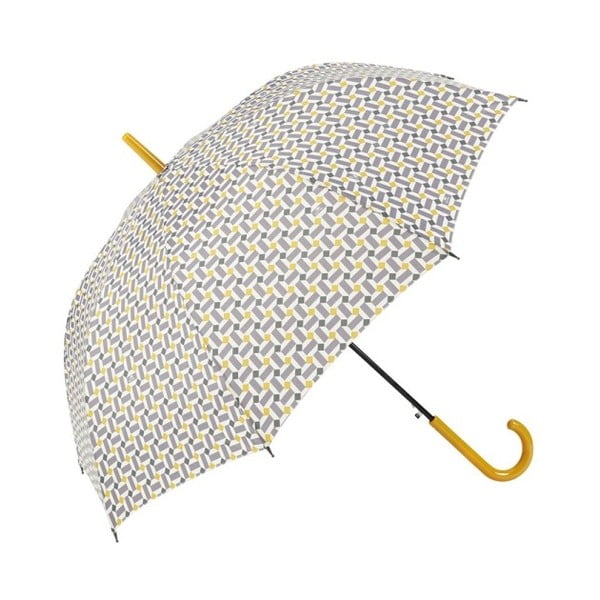Holový deštník se šedými detaily Print, ⌀ 97 cm